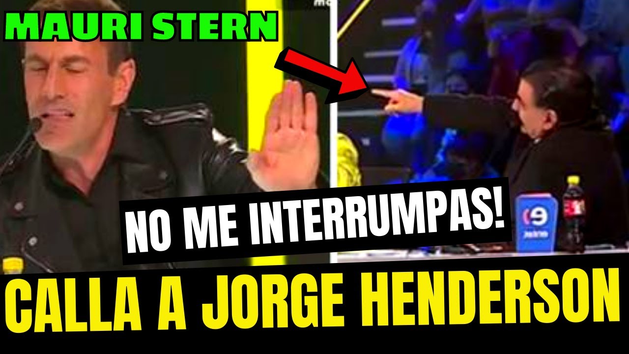 🚨MAURI STERN CALLA A JORGE HENDERSON EN YO SOY GRANDES BATALLAS INTERNACIONAL