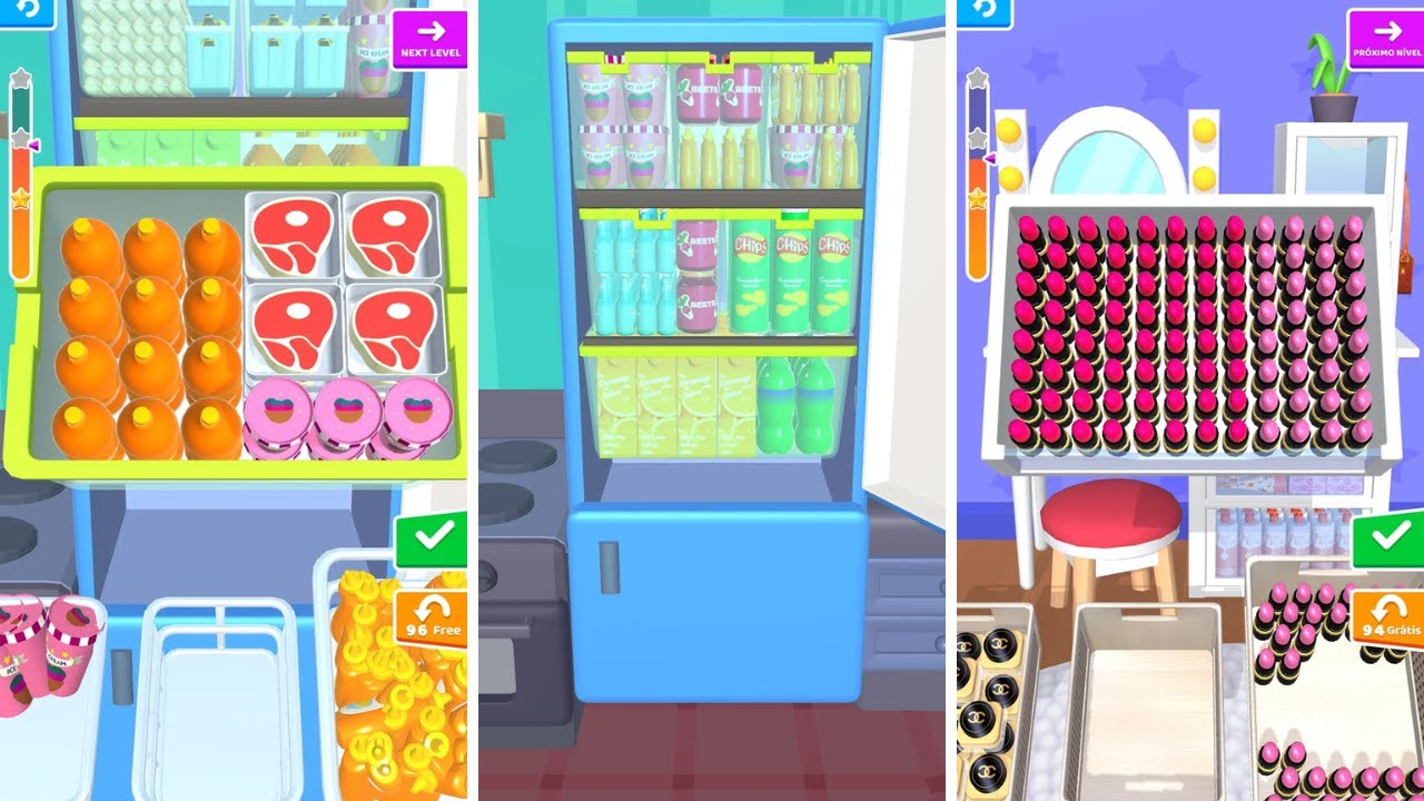 Fridge Organizing 3D Gameplay (Android)