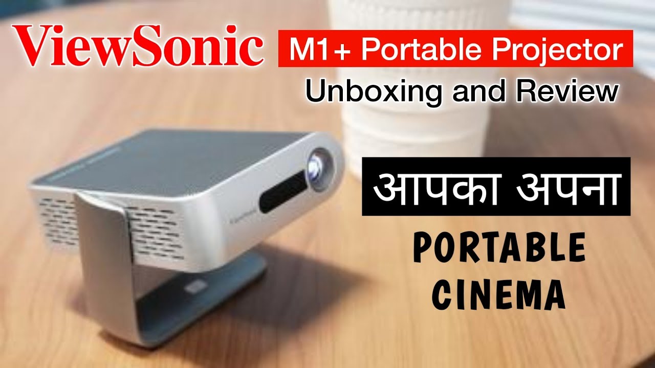 Обзор и распаковка портативного проектора Viewsonic M1 Plus | Лучший мини-проектор