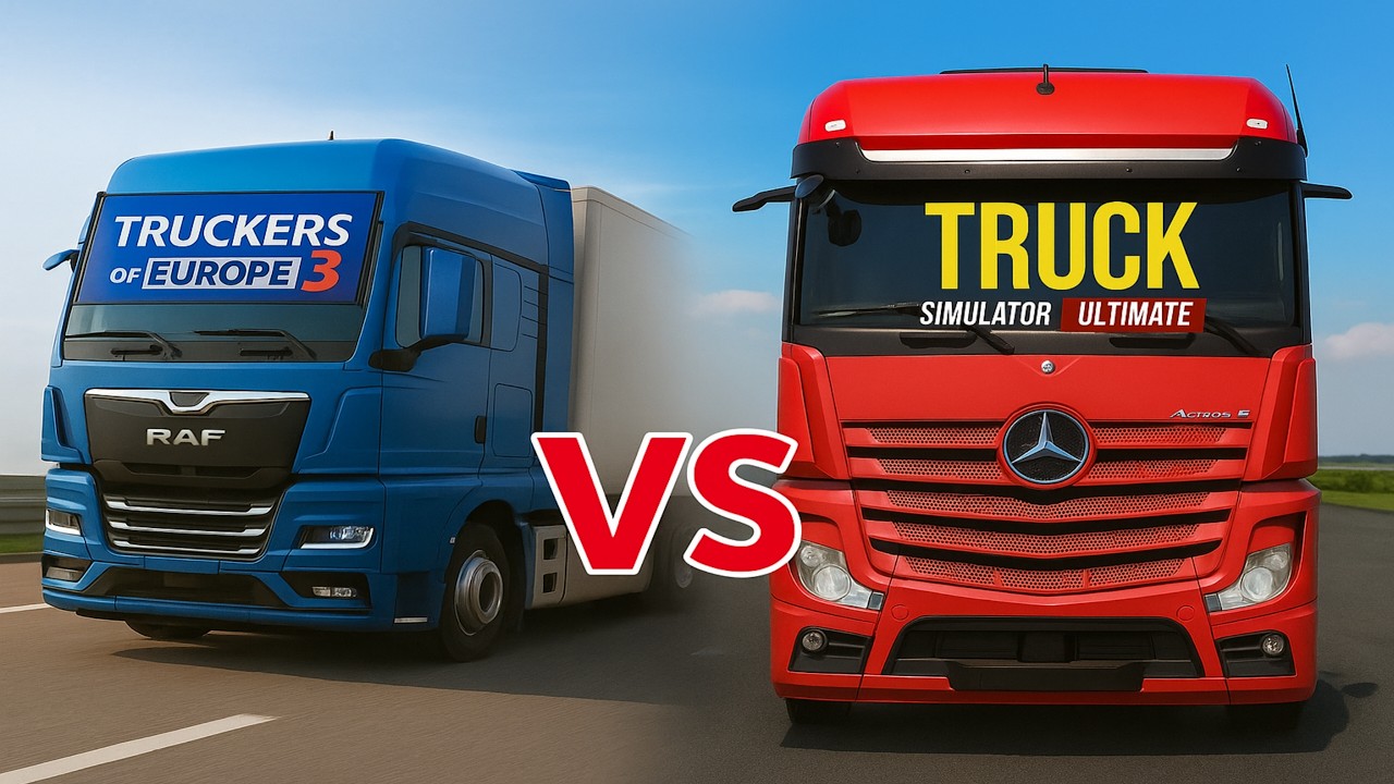 Truckers of Europe 3 vs Truck Simulator Ultimate – Which is the Real King of Truck Games? (PART 1)