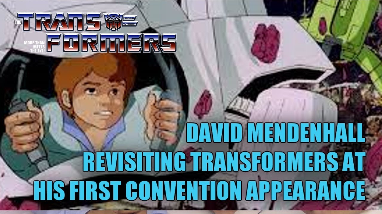 David Mendenhall (Transformers Daniel Witwicky Voice Actor) on his First Convention - TFcon!