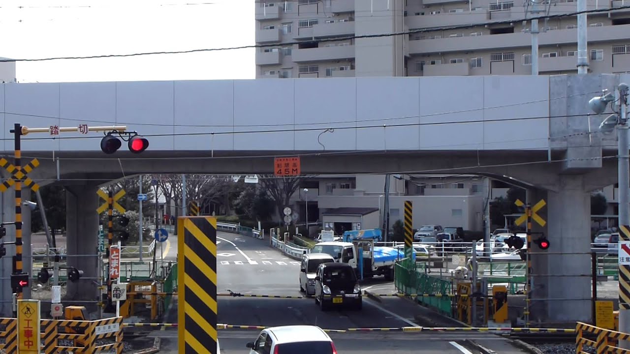 JR仙石線　志引踏切（多賀城市）