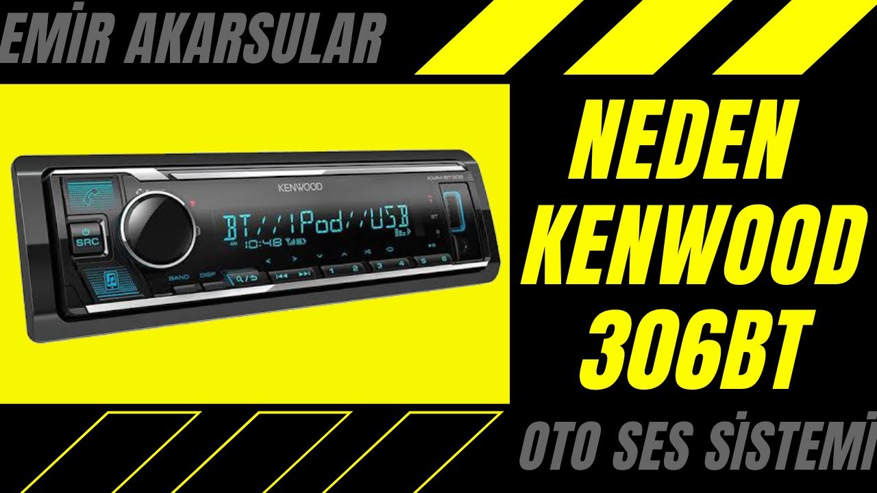 3 amfi çıkışlı işlemcili teyp farkı nedir / Kenwood 306bt #egza