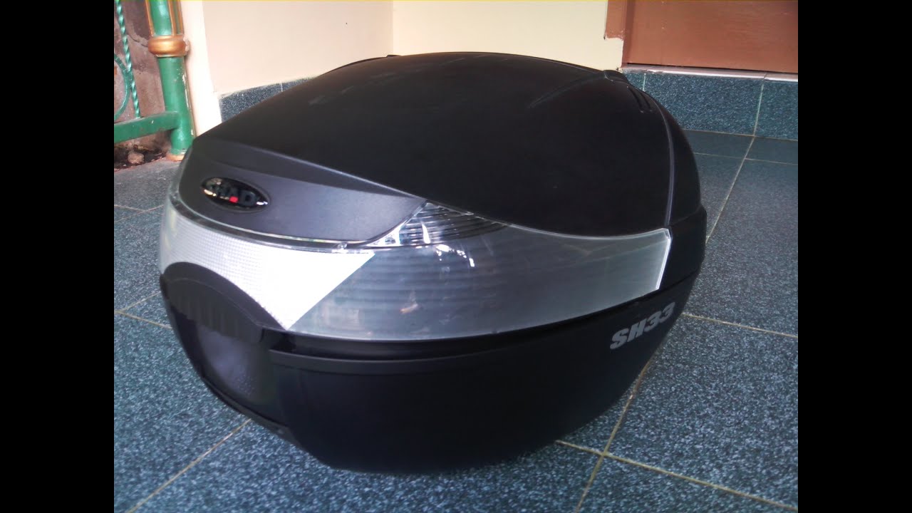 Full review box SHAD SH33 + bracket monorack di motor Yamaha Mio Soul   HartBoxBox Motor Bogor