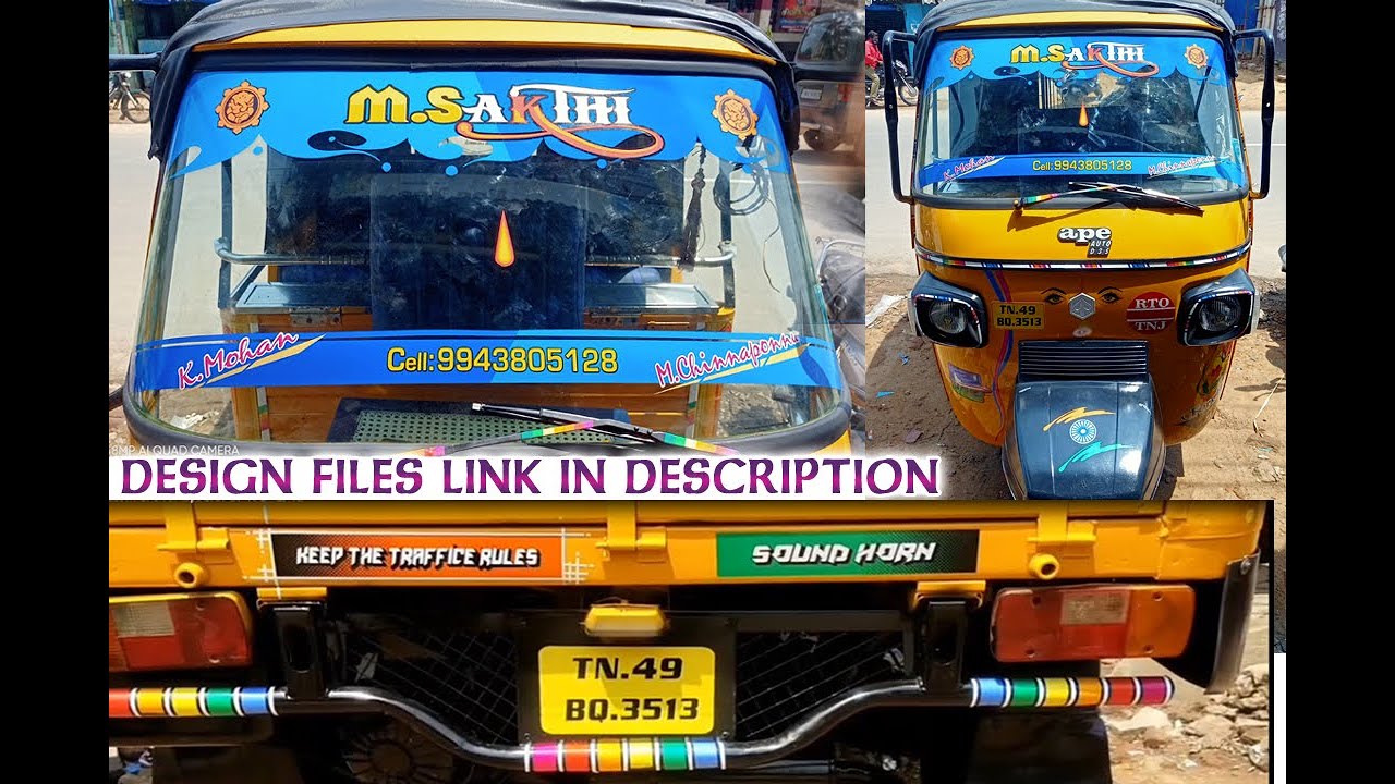 AUTO FULL STICKER WORK | SHARE AUTO REFELCETIVE CUTTING STICKER INSTALLION & TUTORIAL.