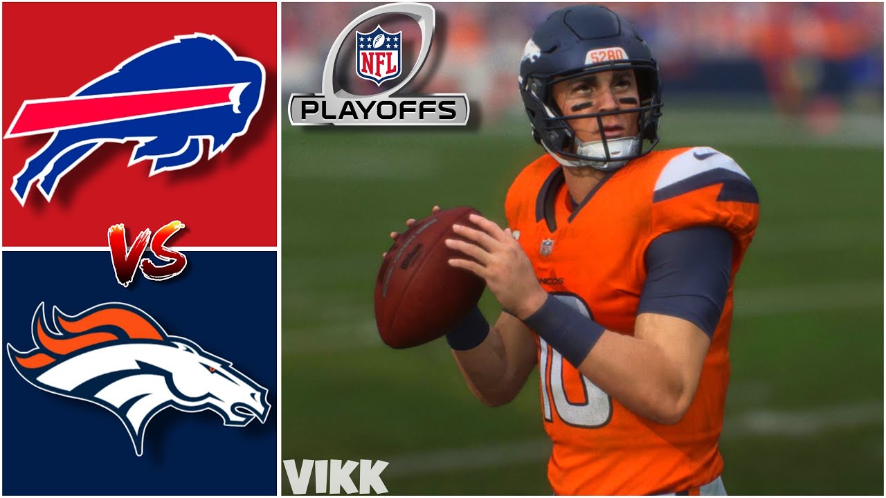 Bills vs Broncos Divisional Playoff Full Game Simulation | Madden 26