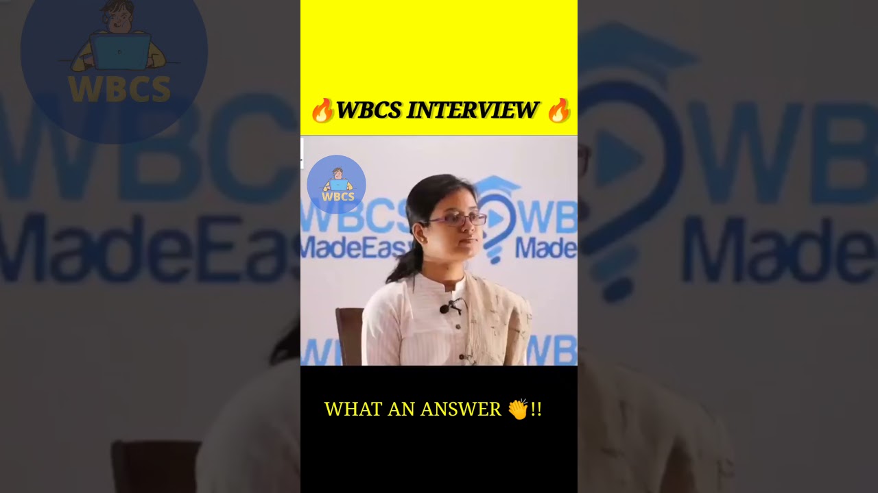 🎯WBCS INTERVIEW🔥| Wbcs motivatioal video #wbcs #shorts