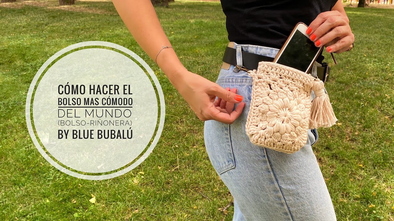 Cómo hacer el bolso más cómodo del mundo. Bolso-riñonera by Blue Bubalú