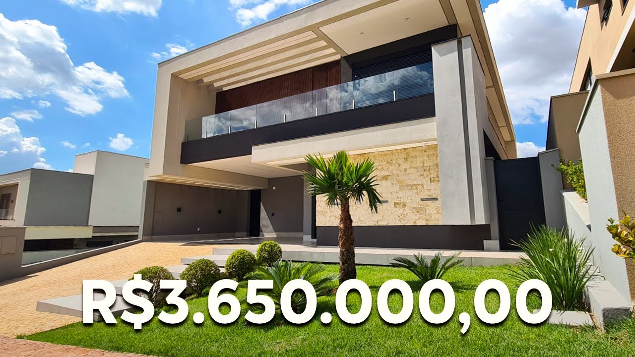 OLHA QUE CASA MARAVILHOSA, PROJETO ENCANTADOR! 🤩 DE R$ 3.650.000,00
