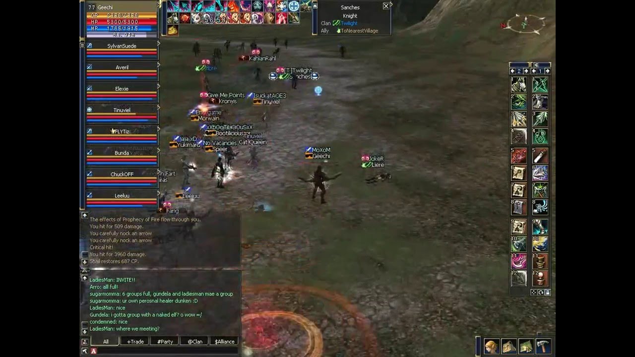 Lineage 2 Rdogs siege massacre
