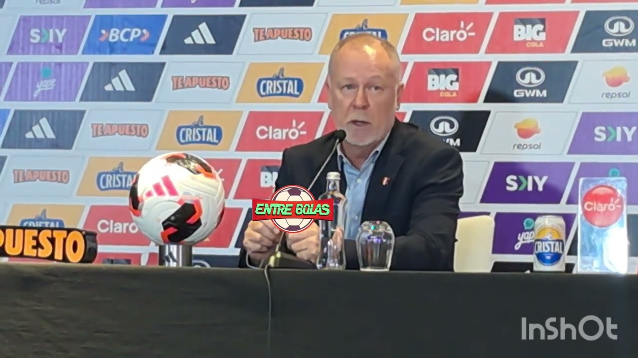 Conferencia Mano Menezes dando a conocer convocados para amistosos ante Senegal y Honduras