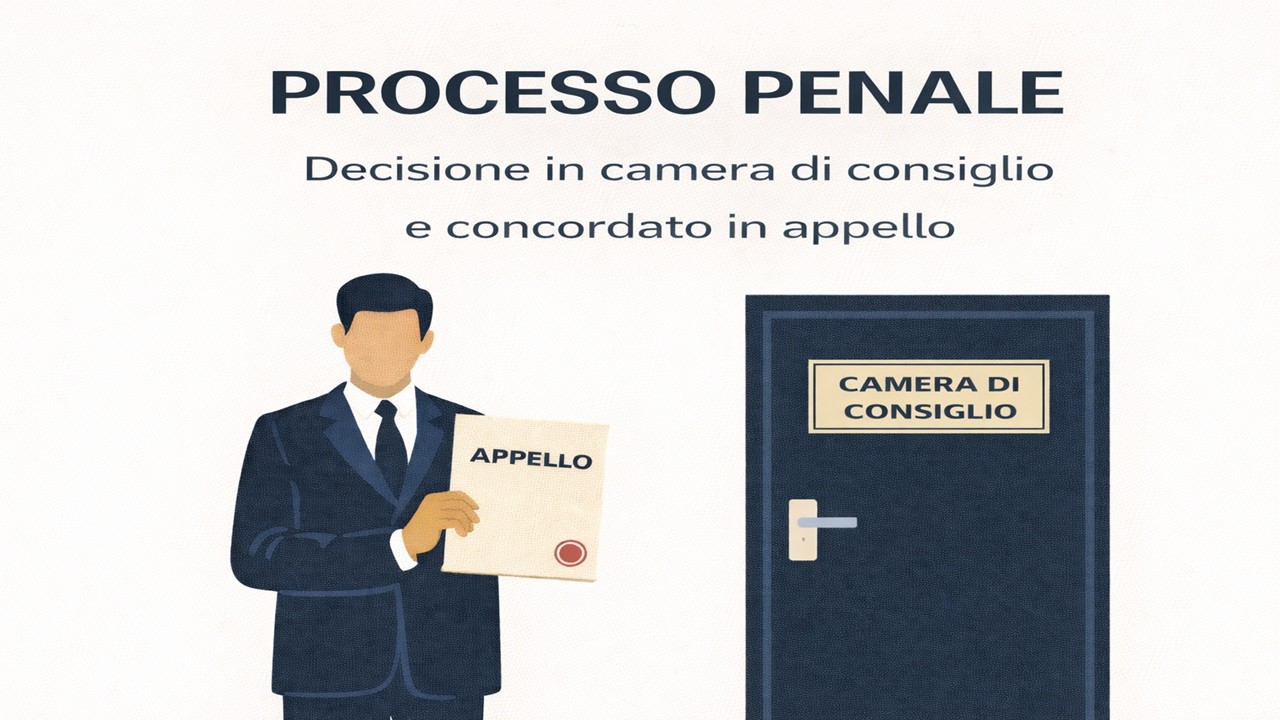 Processo penale - Impugnazioni: appello - Decisioni in camera di consiglio e concordato | Riassunti