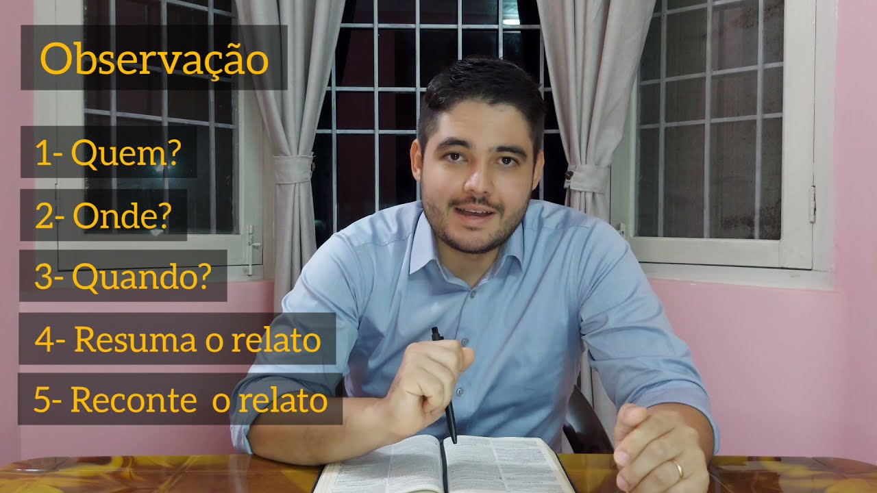 Estudo Bíblico Indutivo - Marcos 2.18-22 - 