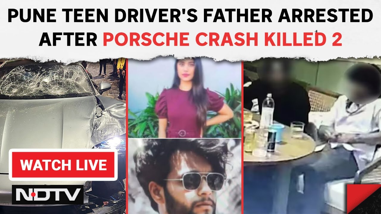 Pune Porsche Accident News | Teen Driver's Father Arrested After Pune Porsche Crash Killed 2