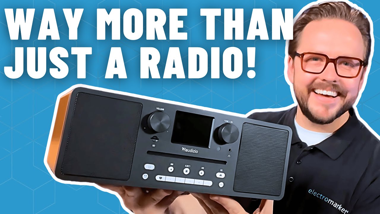 The Ultimate All-in-One Radio?  🔊 Audizio Naples Internet & DAB Radio with Bluetooth and CD Player