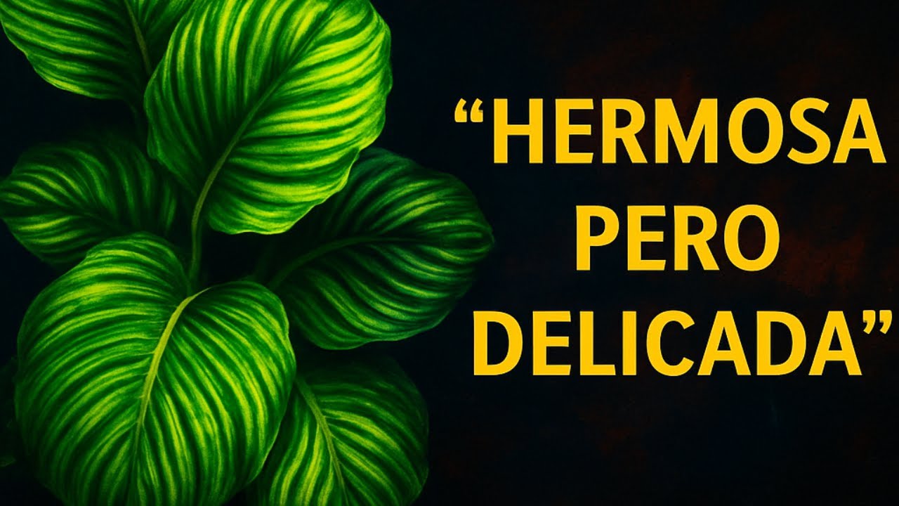 “Cómo cuidar la Calathea Orbifolia paso a paso”