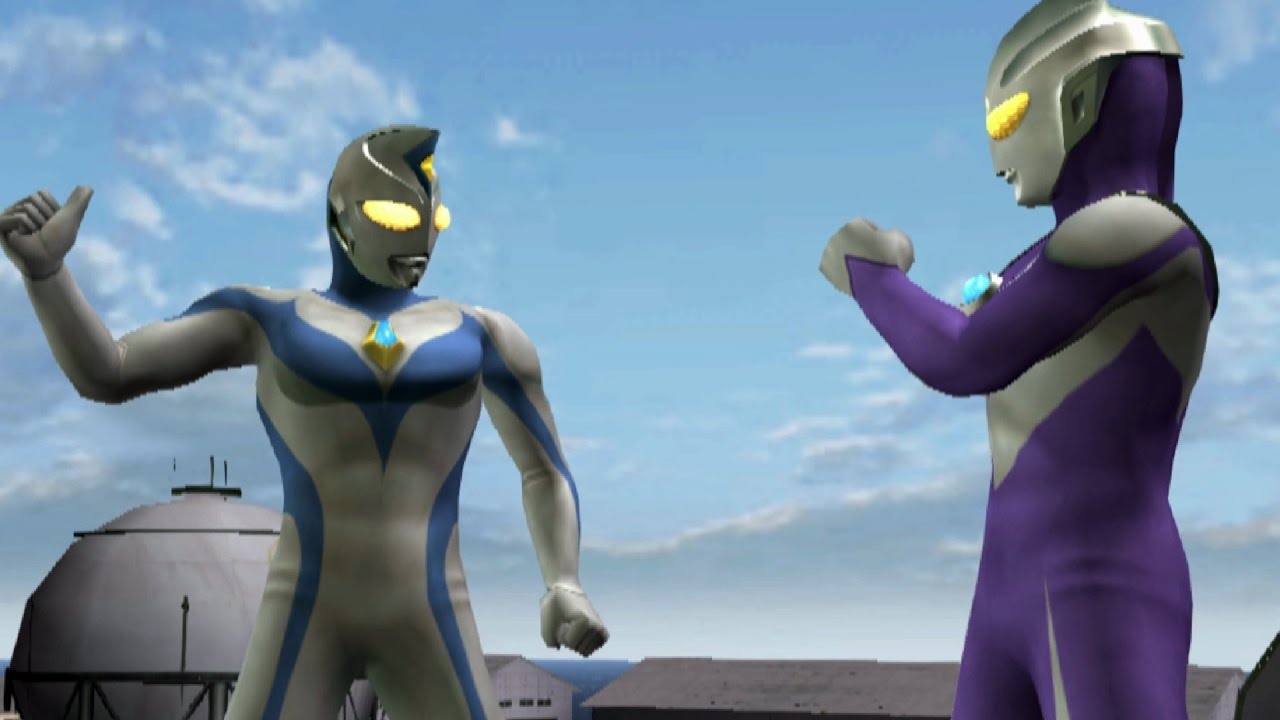Ultraman Dyna Miracle & Tiga Sky TAG Team Mode ★Play ウルトラマン FE3
