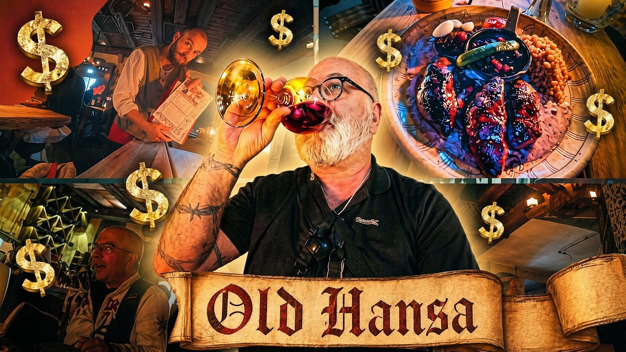 Средневековый пир в Olde Hansa: что было, когда я поел как дворянин XIV века?