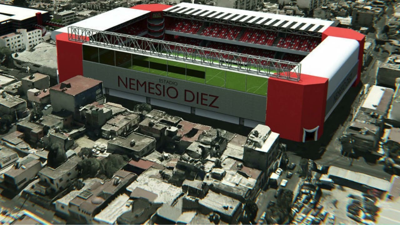 Así luce el increíble Estadio Nemesio Diez en Toluca