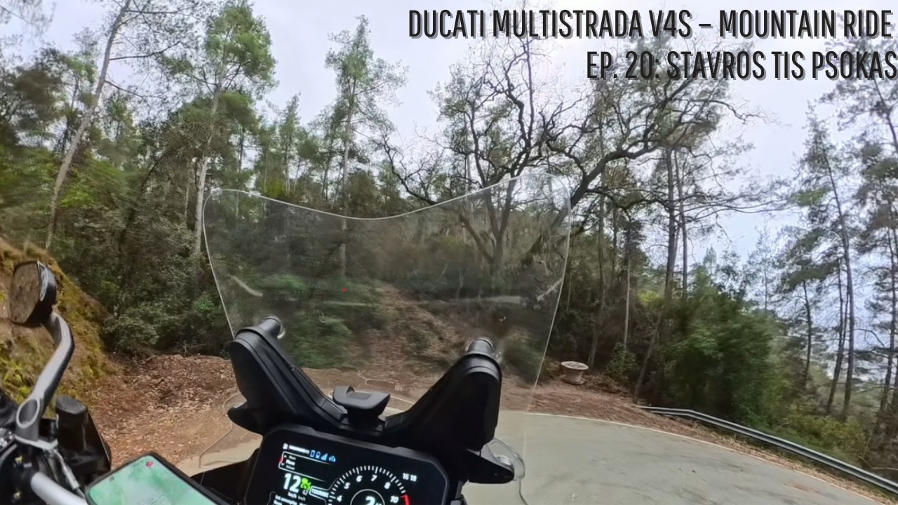 Ducati Multistrada V4S – Mountain Ride Ep. 20: Stavros Tis Psokas