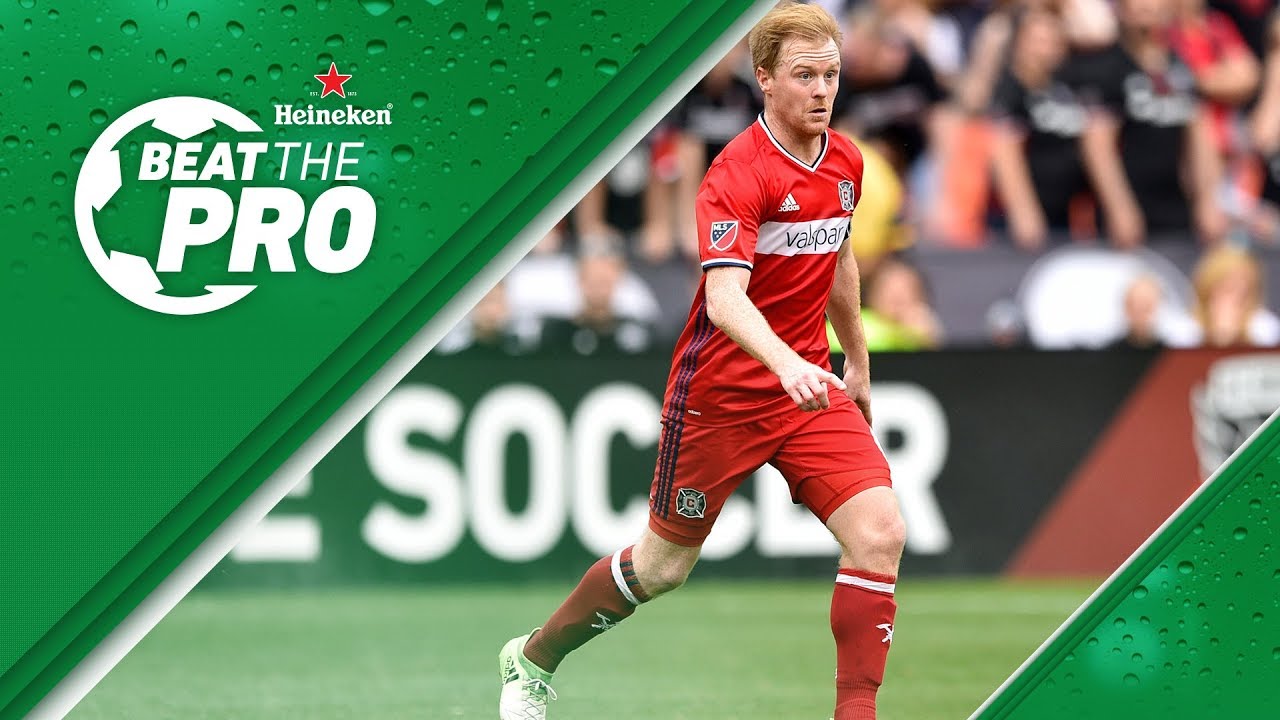 Dax McCarty pushed to the limit | Beat the Pro pres. by Heineken