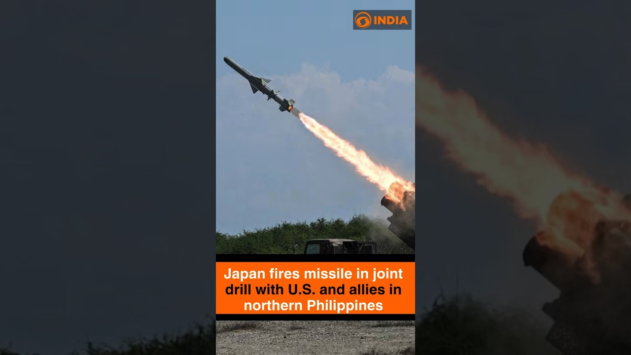 Japan fires missile in joint drill with U.S. and allies in northern Philippines