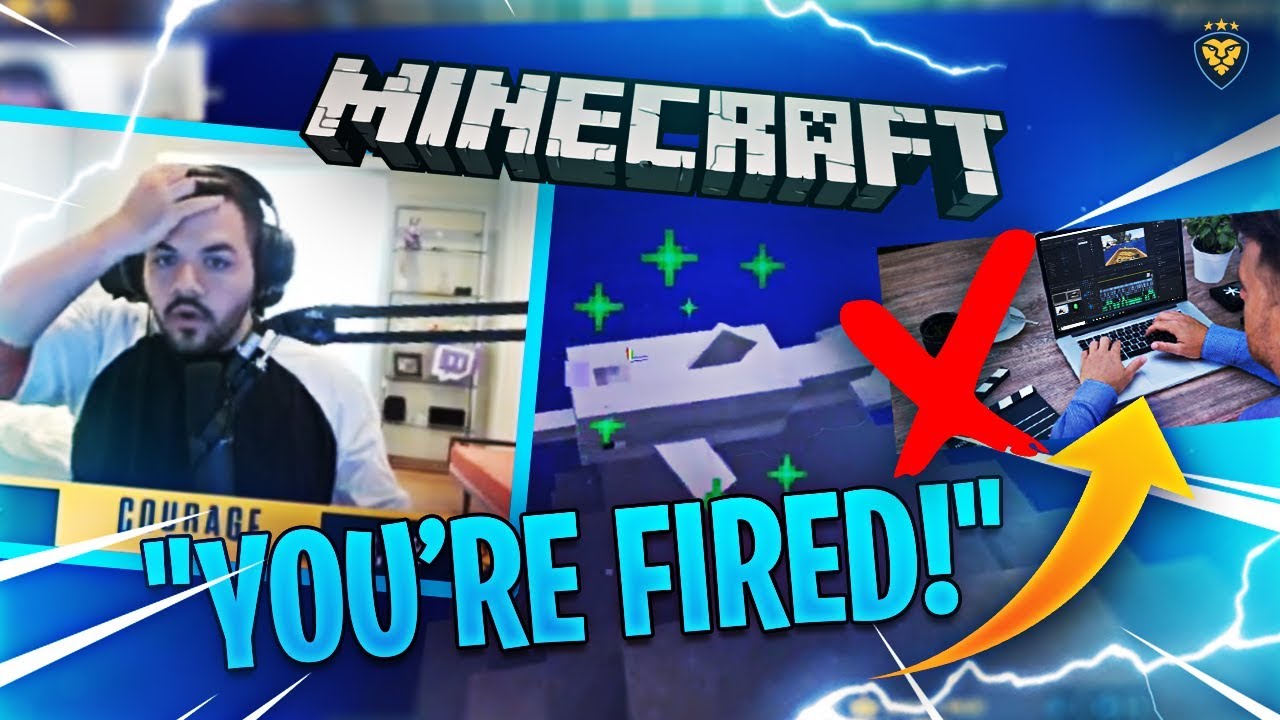MY EDITOR GOT ME KILLED?! I FIRED HIM! (Minecraft)