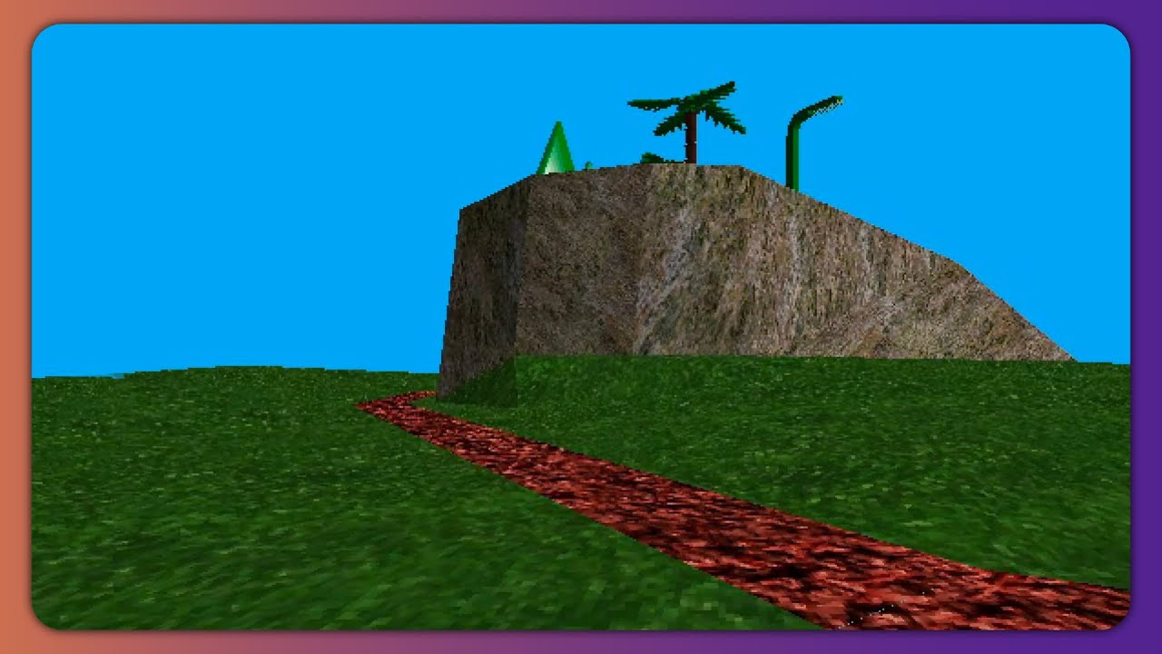 Familiar and Unfamiliar Areas in Lego Island