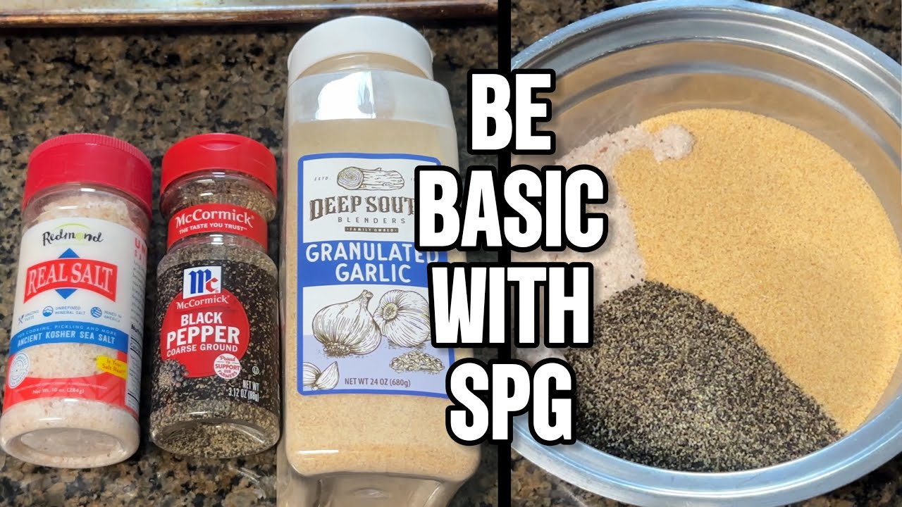 SPG Recipe: The Foundation of Every Great Rub