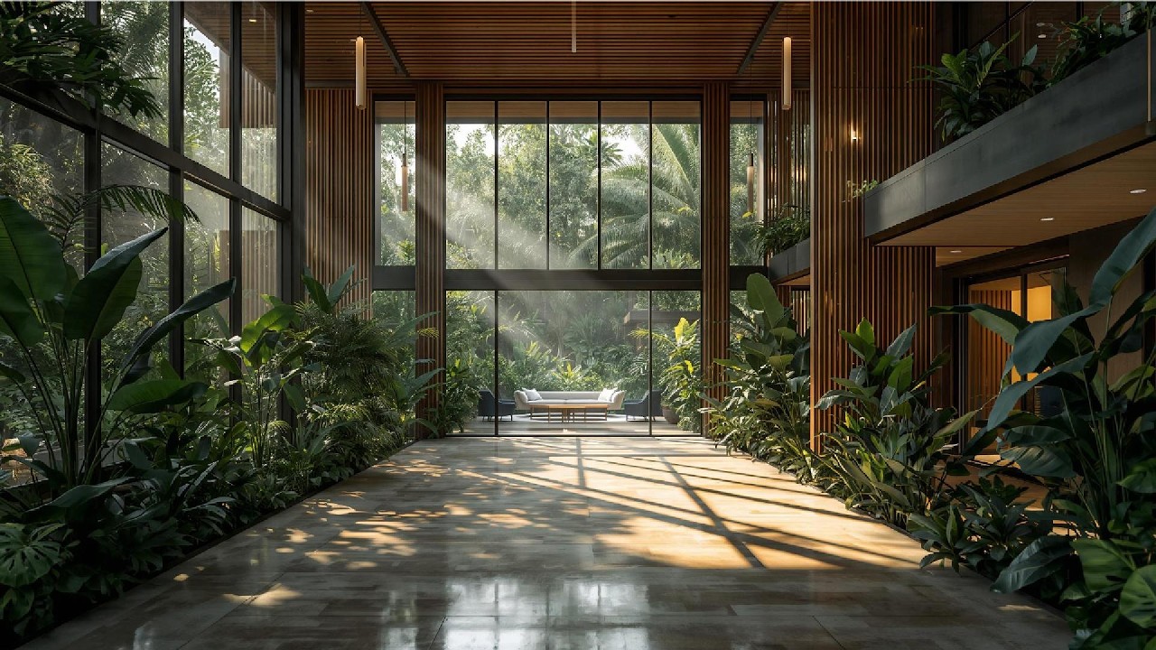 Calm Daylight in the Lobby