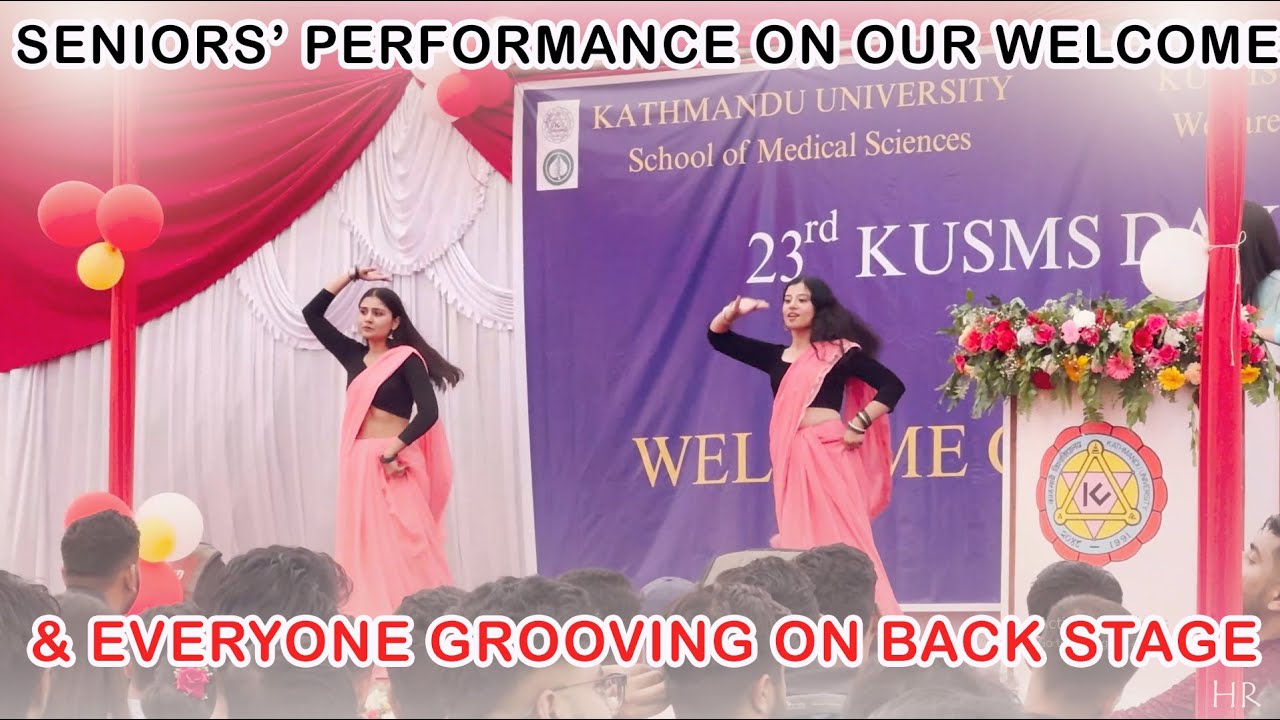 Seniors Rock the Stage While We Dance Backstage | KUSMS | Welcome Program
