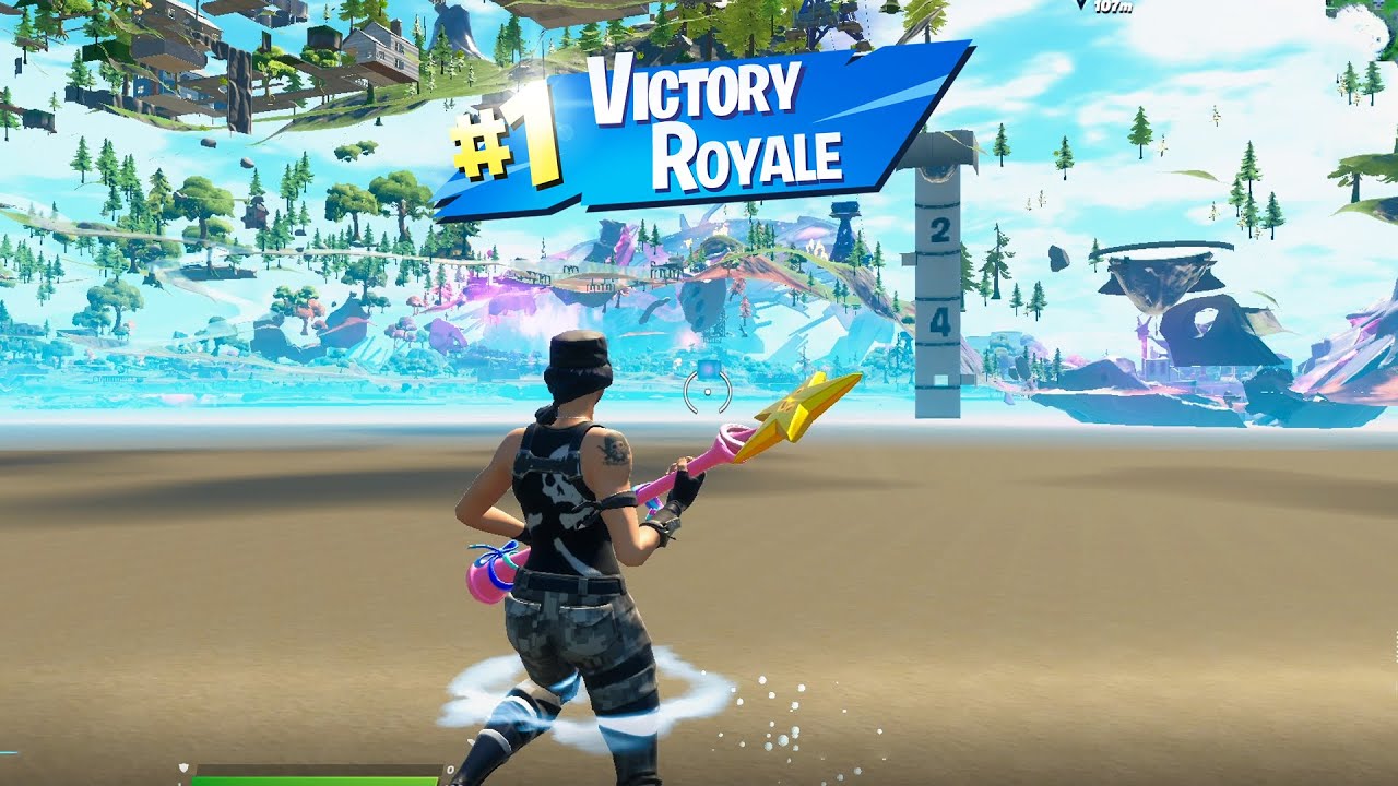 UNDER THE MAP GLITCH IN SEASON 8