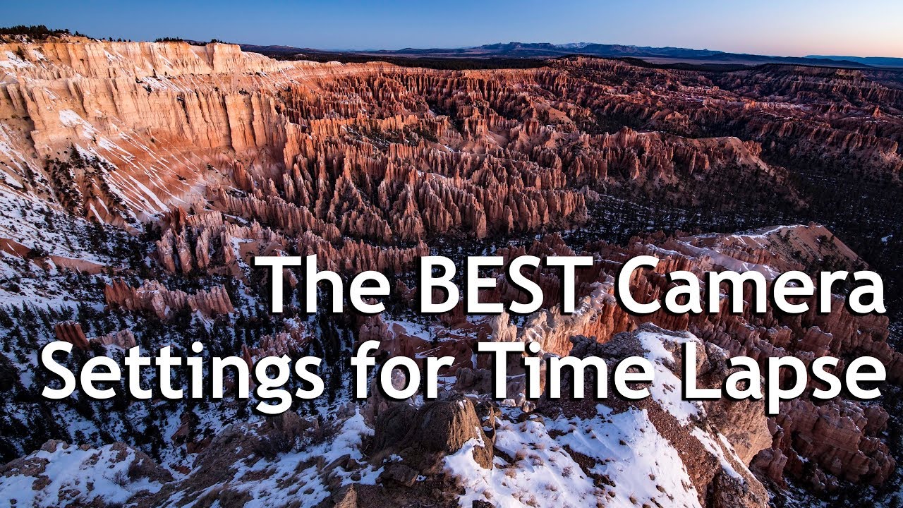 The BEST Camera Settings for Time Lapse: Shooting and Processing