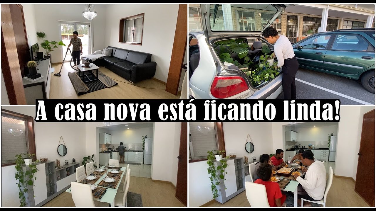 Que mudança ficou um charme😍PRIMEIRO ALMOÇO ESPECIAL NA CASA NOVA🍜/ Olha o que ganhamos!