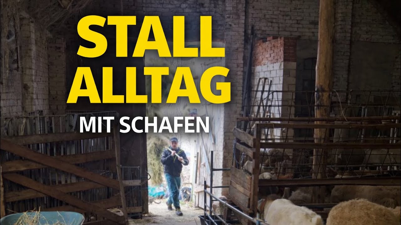 Schafhaltung Alltag: Fütterung, Stallpflege & Lämmer