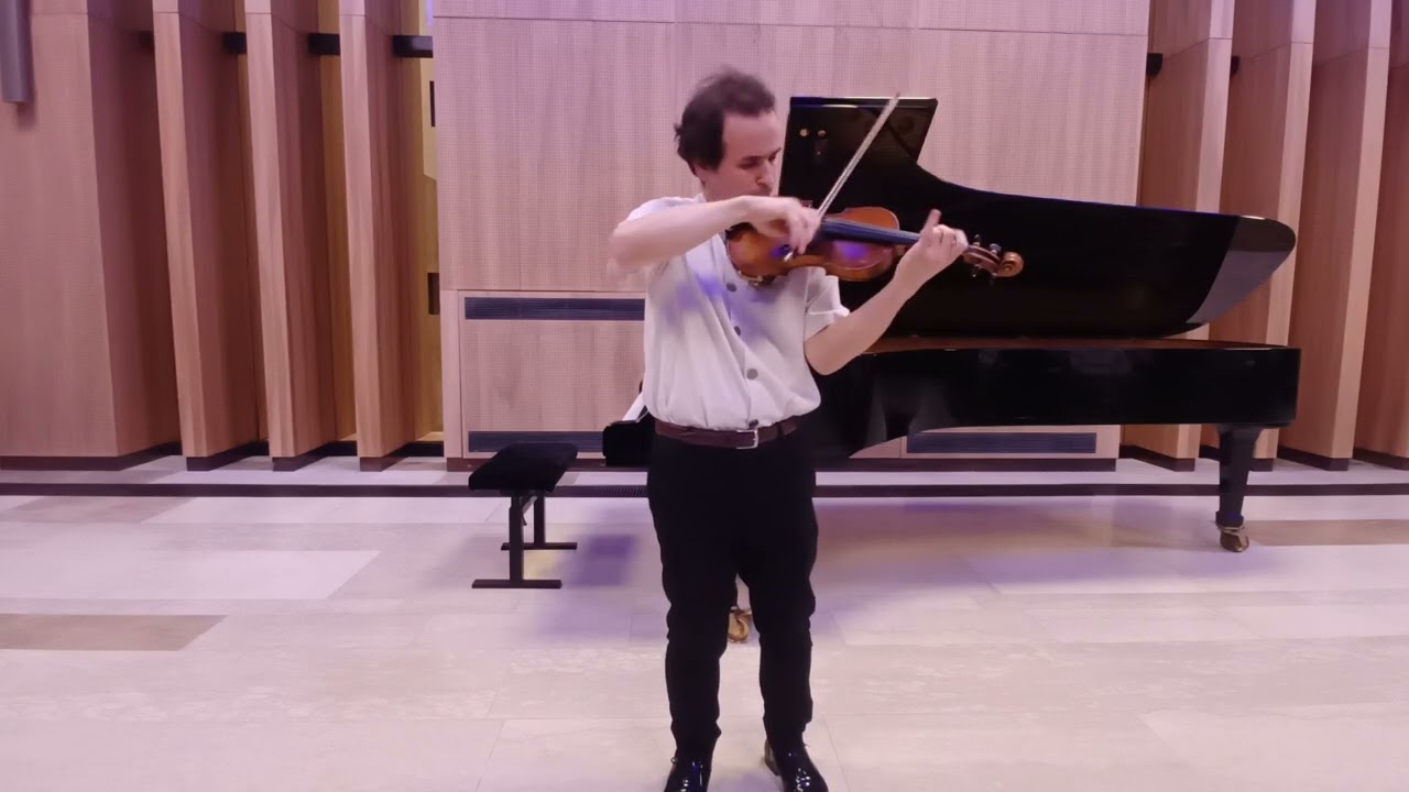 Paganini: 18. Caprice, Vörösváry Márton, Müpa Üvegterem 