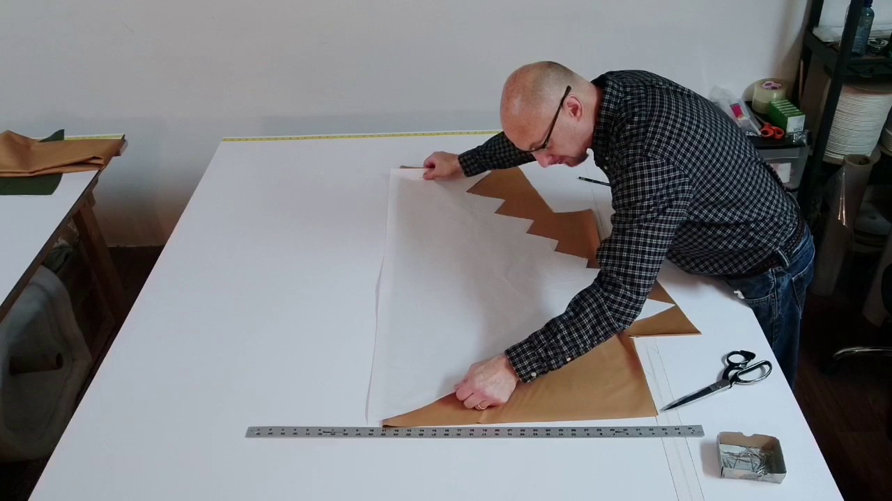 Alternative ways of cutting a swag valance