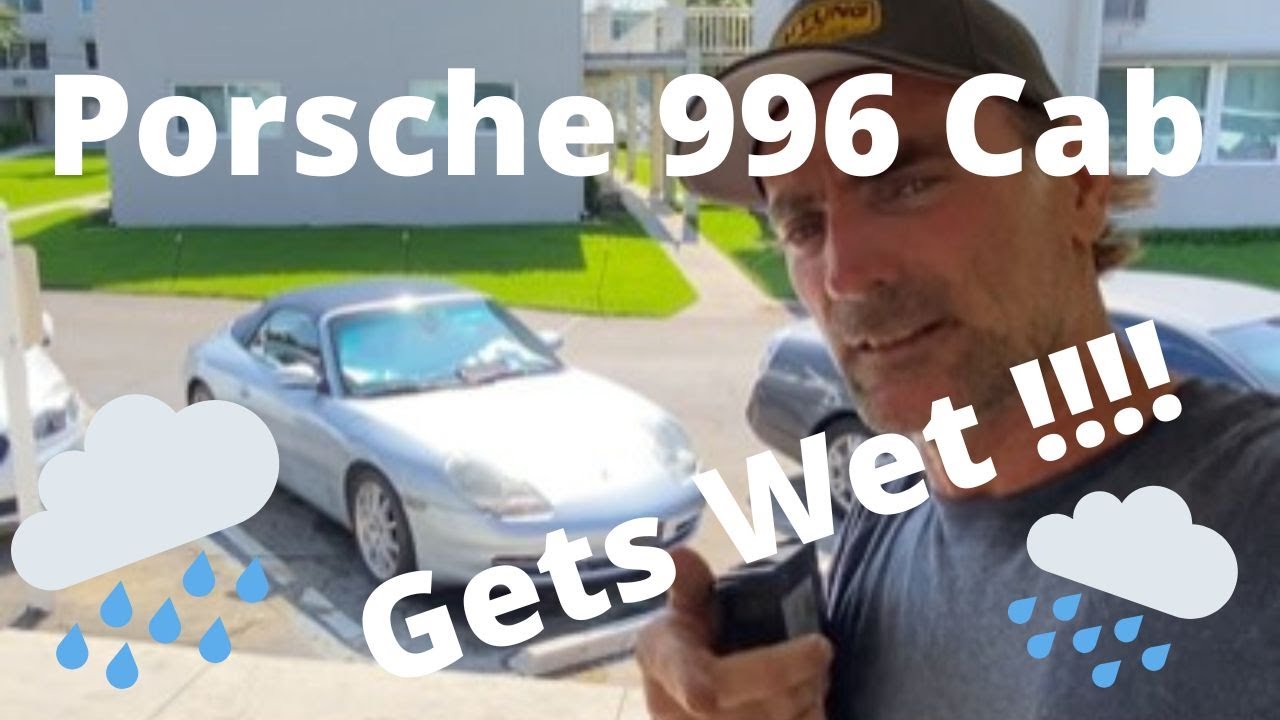 Porsche 996 Cab Gets Wet !!!