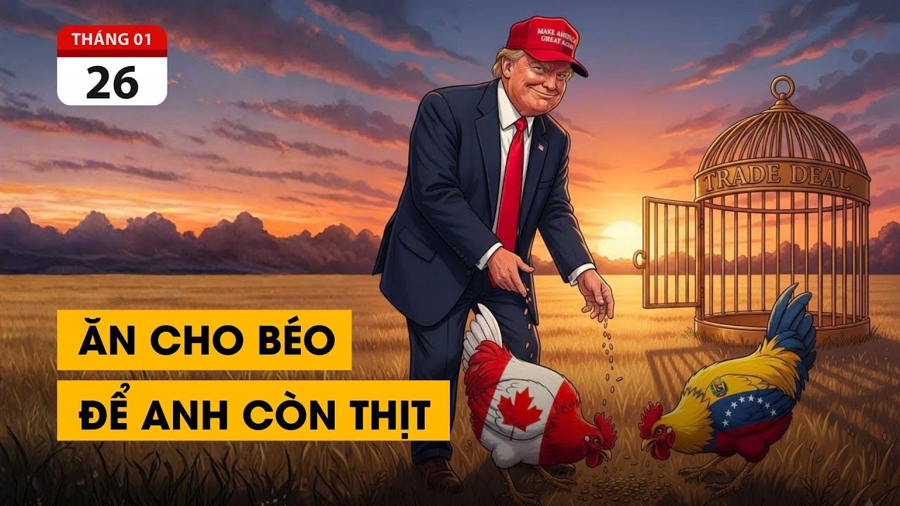 Mỹ dùng binh pháp để quản trị Canada và Venezuela hay như nào.