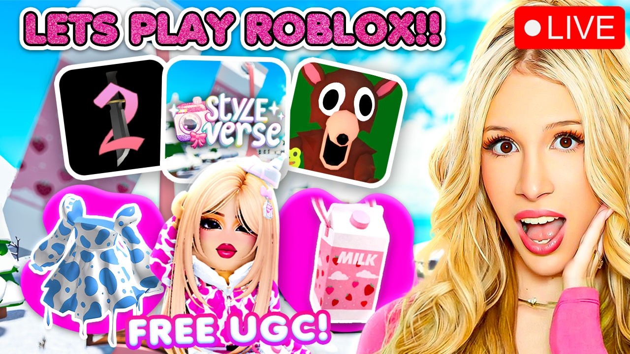 😱 COME JOIN ME ON ROBLOX!! LETS PLAY!! *FREE UGC*