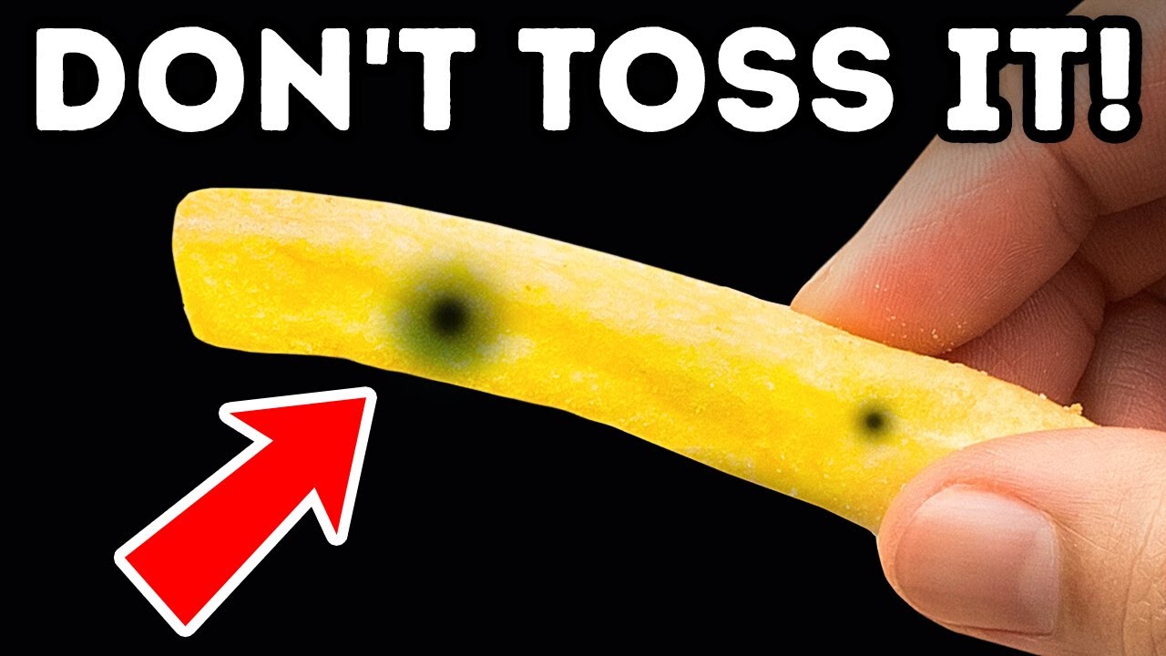 If You See Black Spots on Your Fries, This Is What It Is