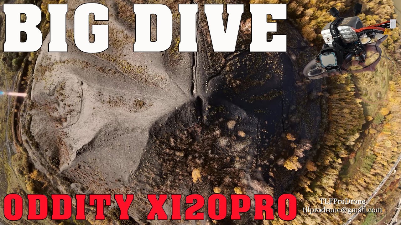 DRONE FPV VS TERRIL! BIG DIVE 2 POUCES ODDITY XI20PRO