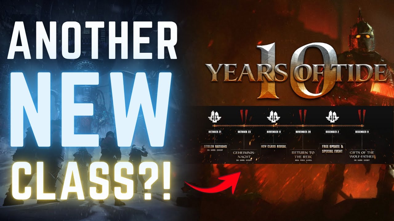 A ROAD MAP for UPCOMING CONTENT in 2025!! | 10 Years Of Tiding | Warhammer: Darktide / Vermintide 2