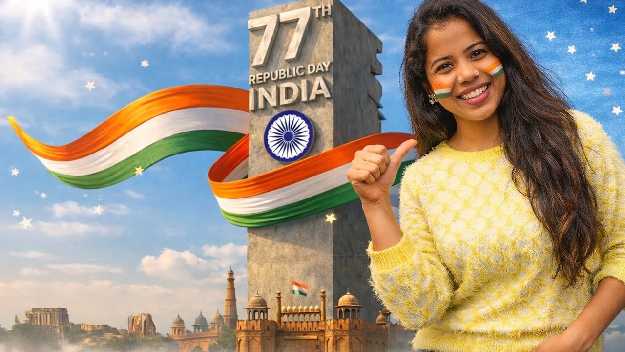 77th Republic Day 🇮🇳 Happy Republic Day Vlog