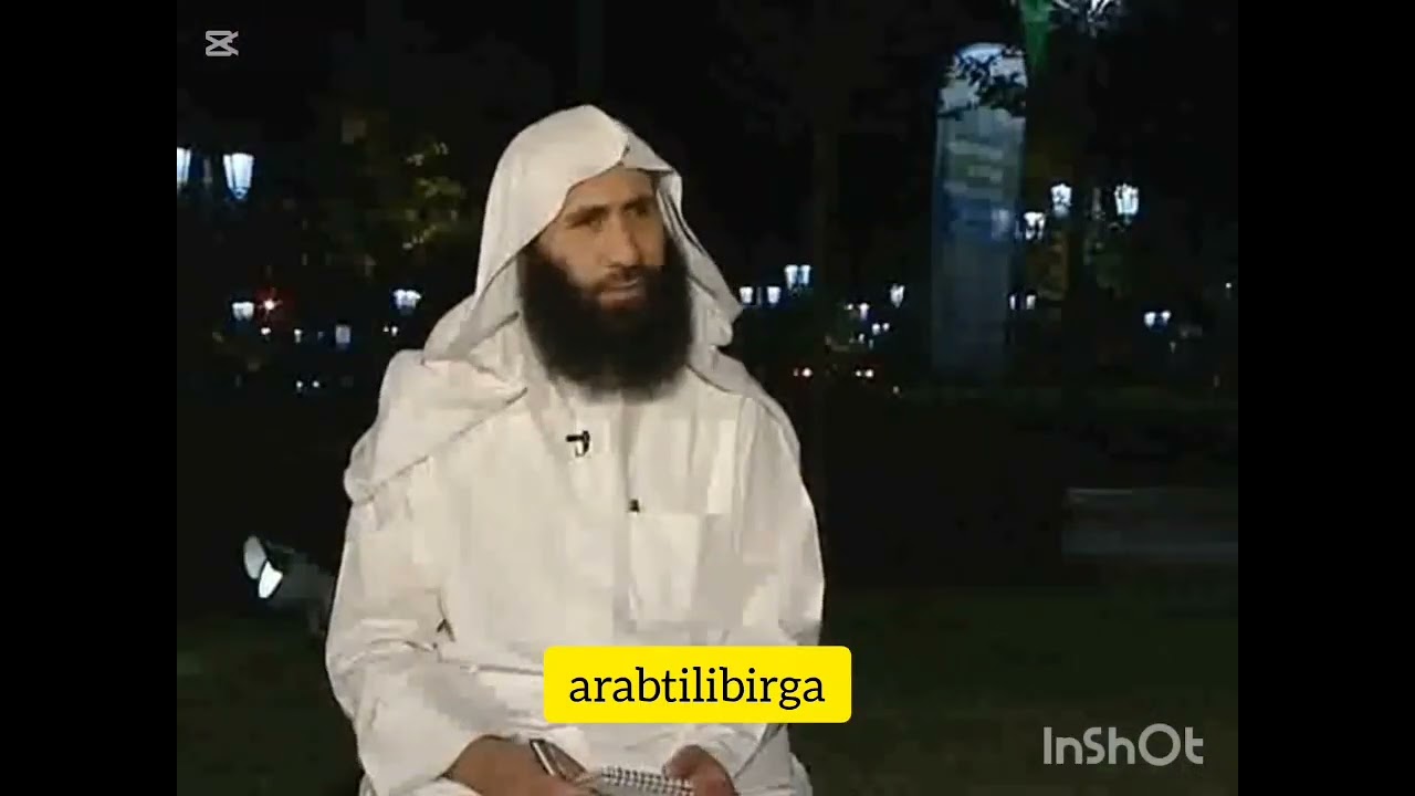 Shayx Muhammad Sodiq Muhammad Yusufning arab tilidagi intervyusi