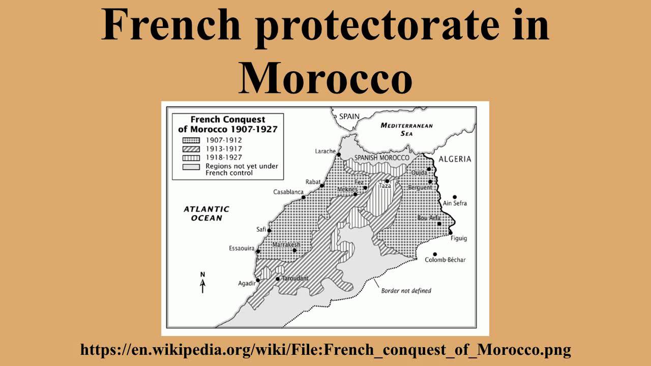 French protectorate in Morocco