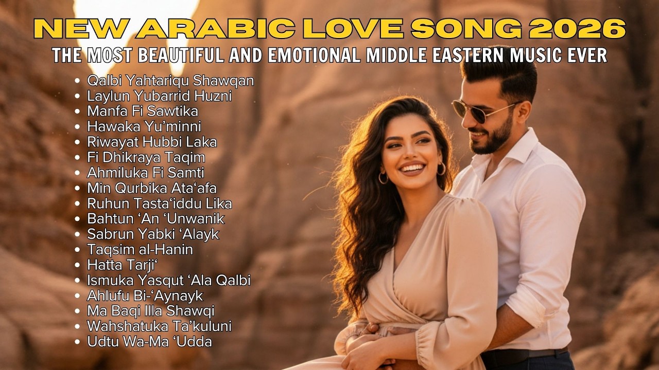 Best Arabic Love Songs Collection – The Most Beautiful and Emotional Middle Eastern Music Ever