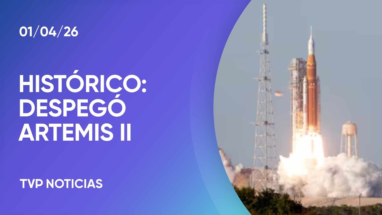 Despeg&oacute; Artemis II, la primera misi&oacute;n tripulada de la NASA que orbitar&aacute; la Luna tras m&aacute;s de 50 a&ntilde;os