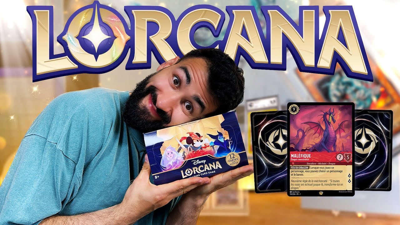 LORCANA TCG - AVOIR 2 LEGENDAIRE DANS 1 BOOSTER ! INCROYABLE OUVERTURE DISNEY LORCANA TCG
