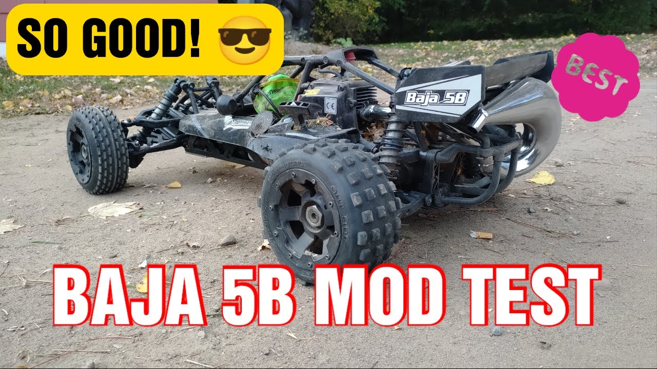 GAS RC CAR HPI ROVAN BAJA 5B VELOCITY STACK AIR FILTER MOD RIP